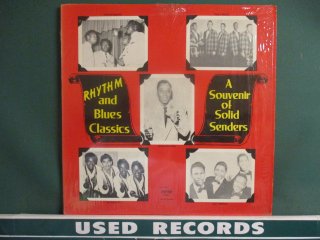 VA  Rhythm And Blues Classics A Souvenir Of Solid Senders LP  (( The Spinners / The Lyrics ¾