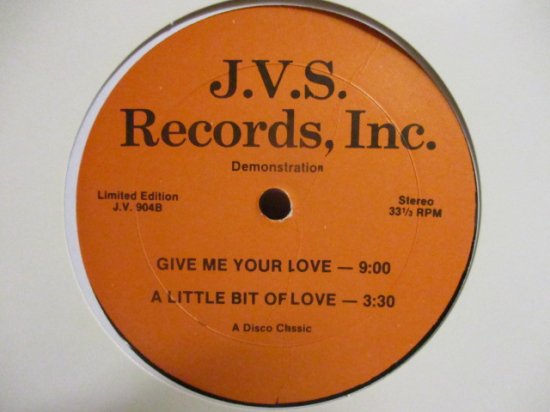 VA( The Sisters Love ： Give Me Your Love ) 12''
