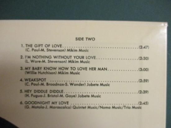 The Ballads ： The Gift Of Love LP