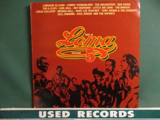 VA  This Is Loma Volume #5 LP  (( 60's R&B, Northern Soul Ρ󥽥 / Lorraine Ellison ¾