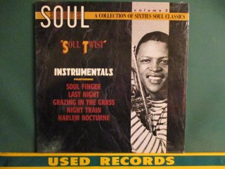 VA  Soul Shots Vol.3 Instrumentals LP  (( The Mar-Keys / Booker T. & The MG's ¾Inst Soul