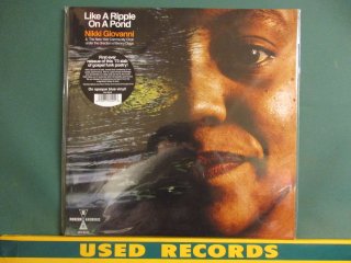 Nikki Giovanni  Like A Ripple On A Pond LP  (( ڥ Funk / 1973 Gospel ݥȥ꡼꡼ǥ / 顼쥳