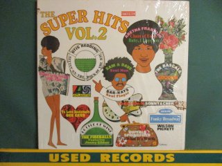 VA  The Super Hits Vol.2 LP  (( Aretha Franklin / Bar-Kays / Buffalo Springfield ¾