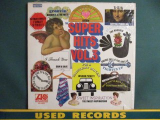 VA  The Super Hits Vol.3 LP  (( Archie Bell & The Drells / CREAM / Booker T. & The MG's ¾