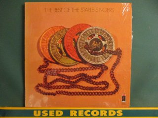 Staple Singers  The Best Of Staple Singers LP  (( Stax Gospel Soul / Respect Yourself׼Ͽ 
