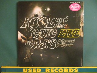 Kool And The Gang  Kool & The Gang Live At P.J.'s Hollywood California LP