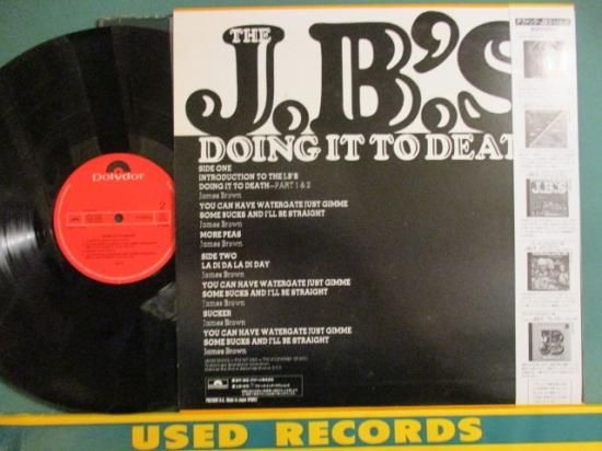 The J.B.'s ： Doing It To Death LP
