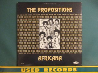  The Propositions  Africana LP  (( 70's ǥȥ  Funk!