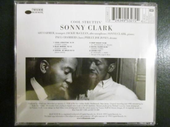 ◇ CD ◇ Sonny Clark ： Cool Struttin' (( Jazz ))