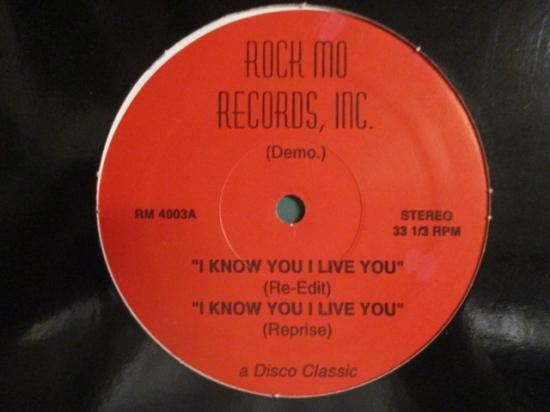 Chaka Khan ： I Know You I Live You 12''