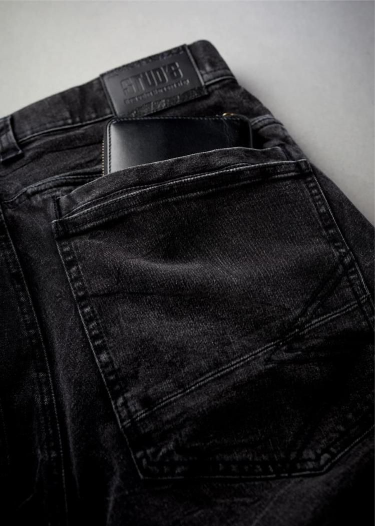STUD'S|ブラックデニムカーゴ|オシャレでかっこいい作業着・作業服 STUD'S|ブラックデニムカーゴ|オシャレでかっこいい作業着・作業服