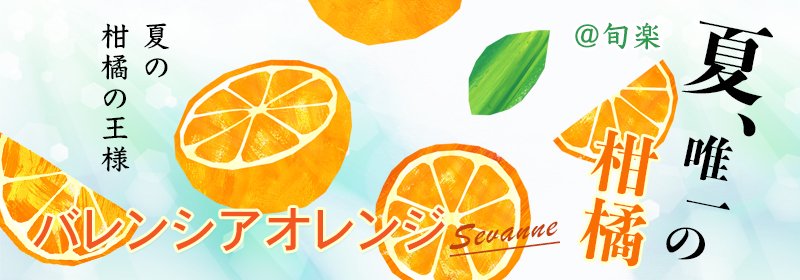 バレンシアオレンジを詳しく紹介
