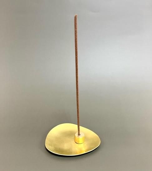真鍮製 香立て 真鍮香立てセット STONE S S - trois incense shop