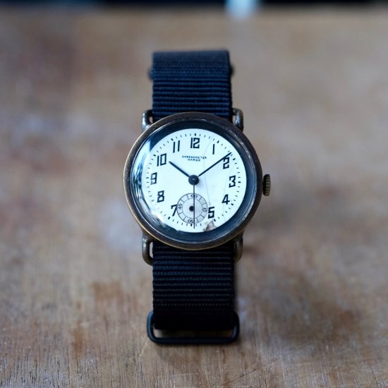 アンティーク文字盤の腕時計