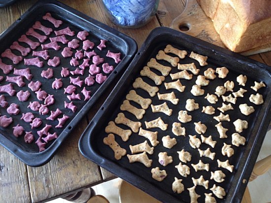 手作りドッグクッキー 小型犬用しつけ用 １００ｇ入り スマイルドッグ アメリカ直輸入犬用品専門店