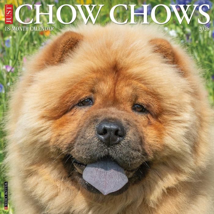 Willowcreek チャウチャウ カレンダー Just Chow Chows スマイルドッグ アメリカ直輸入犬用品専門店