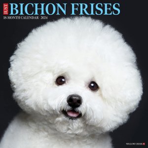 WillowCreek　ビションフリーゼ　カレンダー　JUST Bichon Frises