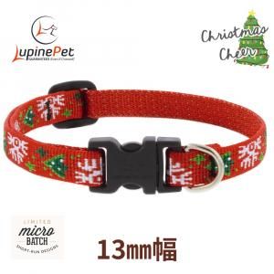 <img class='new_mark_img1' src='https://img.shop-pro.jp/img/new/icons15.gif' style='border:none;display:inline;margin:0px;padding:0px;width:auto;' />クリスマスチアー柄 13mm幅 LUPINE Christmas Cheer
