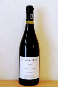 Syrah Vin de France2018/シラー・ヴァン・ド・フランス 2018  Domaine La Font de l'Olivier/ドメーヌ・ラフォン・ドリヴィエ