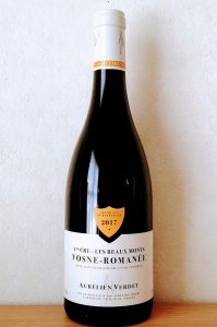 Vosne-Romanee Les Beaux Monts2017/Aurelien Verdet  ヴォーヌ・ロマネ・プルミエクリュ レ ボー モン2017/オレリアン・ヴェルデ