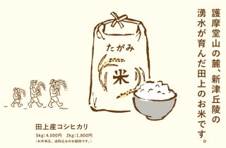 おいしい田上のお米（5kg）