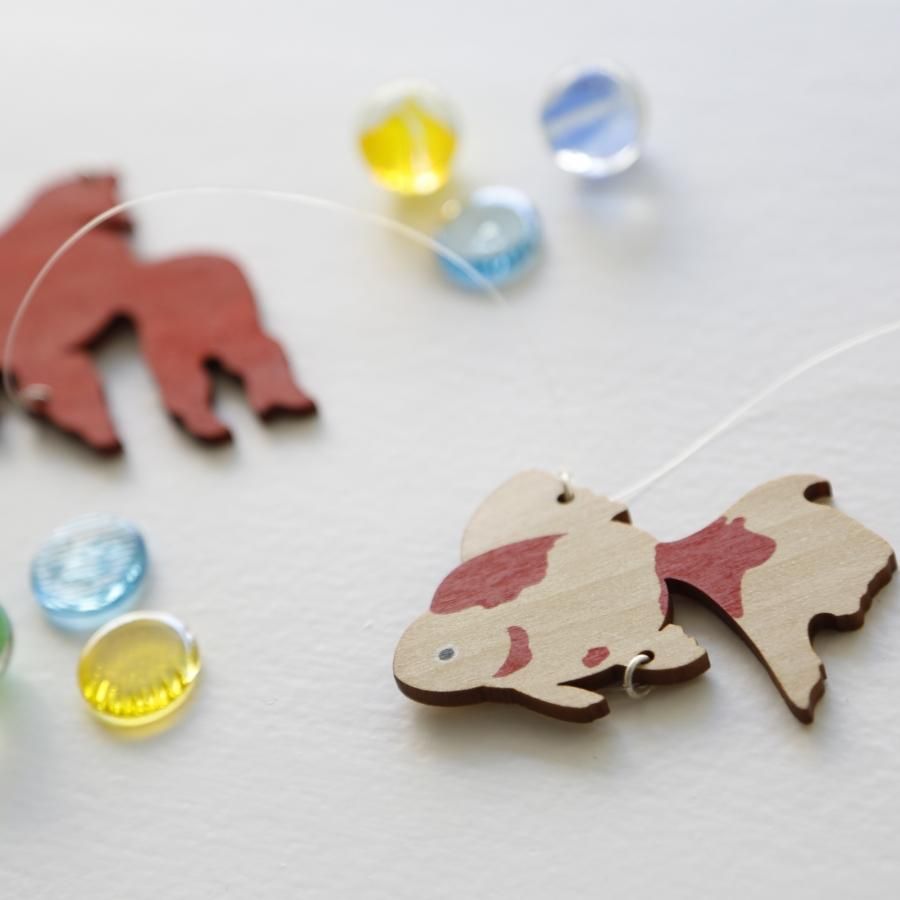 ハンドメイドモビール☺︎ ☁︎金魚の池☁︎ 【SOLD】