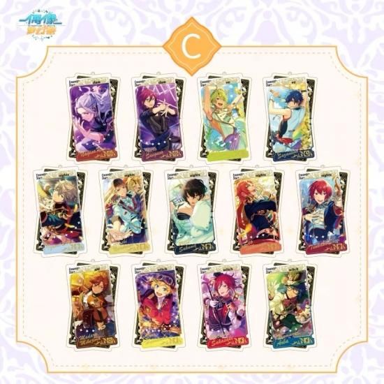 あんスタ 中国限定 両面アクキー ABCD 4箱セット