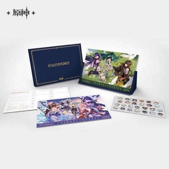 原神　2022記念カレンダー　公式品 Amazon | 原神 公式グッズ 2025年 カレンダー 予定表 日程表