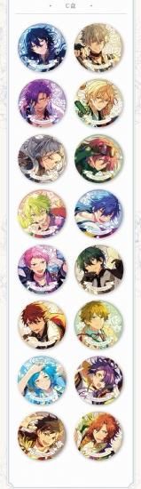 在庫】偶像梦幻祭 中国 花の契約缶バッジ(10個入りセット) - 丸の猫（株）