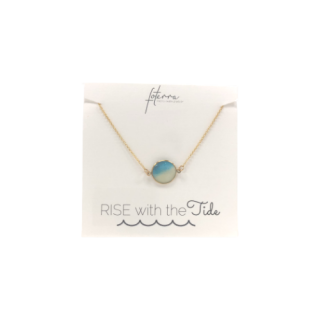 『 Foterra Jewelry』 ハワイの海を胸元に飾ろう♪／「Rise with the Tide」ネックレス（14kゴールドフィルド）の商品画像