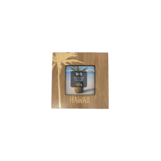 『CocoNene』 アロハスピリットあふれるフォトフレーム！／HAWAII（茶）の商品画像