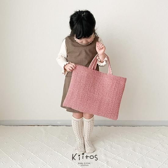 KiitosOriginal ：ヌビ レッスンバッグ・上履き入れ【ピンク