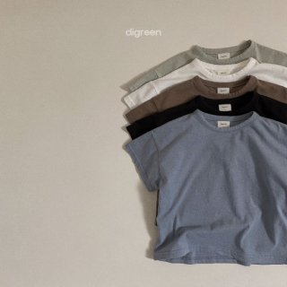 2023s【dig】5color：summer basic Tシャツ/* (N041)