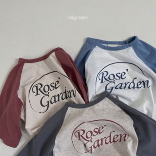 2023s【dig】3color：Garden ロゴTシャツ/* (N041)