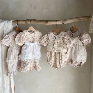2023s【Anne】blossom rompers・onepiece /*(S041)