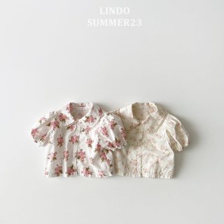 2023s 【Lindo】 vintage rose blouse /* (J04)★