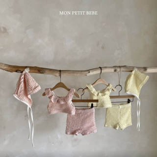 2023s【Mon petit】Baby：pocopoco lace swim wear set /* (N04)★