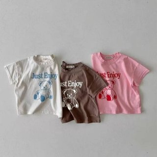 2023s Just Enjoy Bear Tee /C(B05)