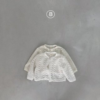 2023s  【Bella B】 crochet cardigan /*(H05)★