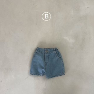 2023s  【Bella B】 Kids：blue denim half pants/*(H05)★