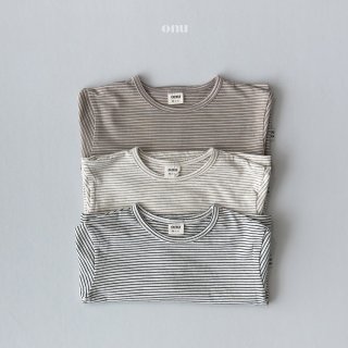 2023AW【ONU】ボーダーデイリーTシャツ /*(N08)★