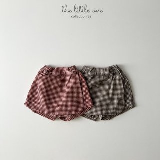 2023AW【The Little Ove】チェックラップスカート /* (N08)★