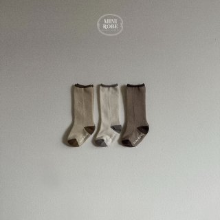 2023w 1【Minirobe】must socks /* (N10)★