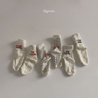 2023w1【digreen】Future socks set /* (N10)★