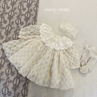 2024s1【hibyebebe】9 ダイヤレースドレス /* (B01)★