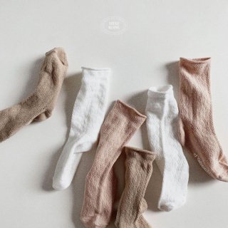 2024s1【minirobe】3 Flora socks set /* (N01)★