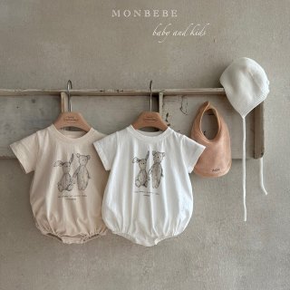 2024ss1monbebe9 Bunny Bear Suit /* (I03)