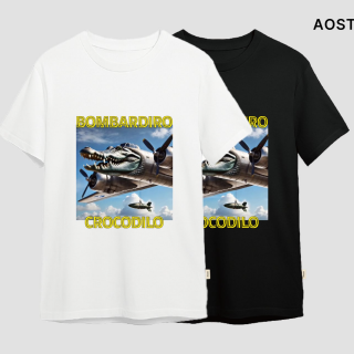 2025s2 aosta6 ²Ǥbombardiro crocodilo T-shirt /* (H06)