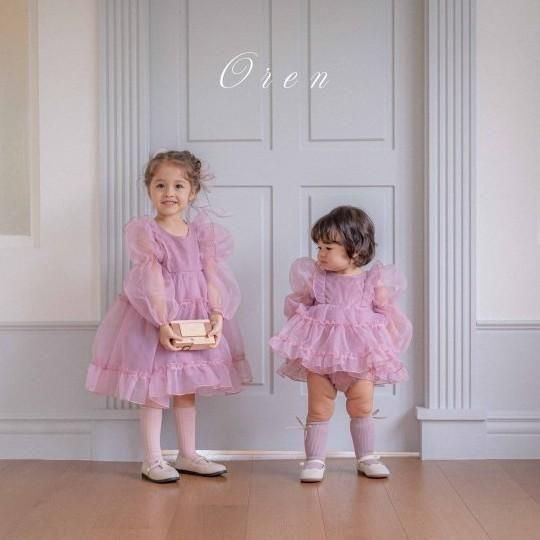 OREN 子供ドレス 韓国子ども服 OREN 子供ドレス 韓国子ども服