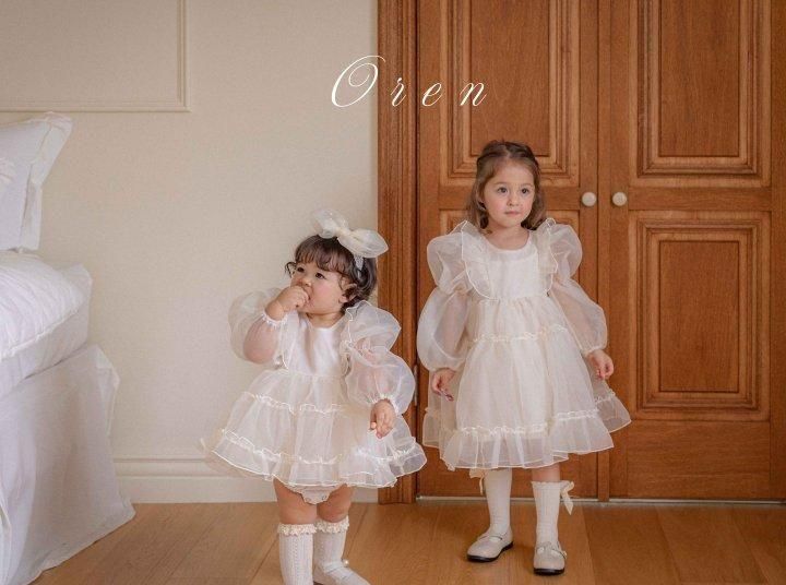 OREN 子供ドレス 韓国子ども服 OREN 子供ドレス 韓国子ども服